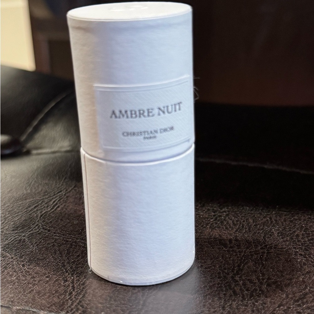 Dior Ambre Nuit Fragrance in White and Amber.Price is firm as this 10 ml.